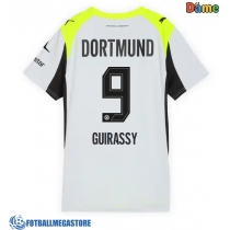 Fotballdrakt Dame Borussia Dortmund Serhou Guirassy #9 Bortedrakt 2025-26 Kortermet